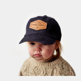 Richardson 320 Toddler Hat, Custom Leather Patch Hat