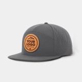 Richardson 169 7 Panel Trucker, Custom Leather Patch Hat