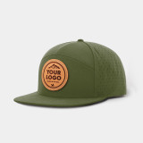 Richardson 169 7 Panel Trucker, Custom Leather Patch Hat