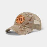 Richardson 111PT Relaxed Tactical MultiCam, Custom Leather Patch Hat Richardson 111PT Relaxed Tactical MultiCam, Custom Leather Patch Hat