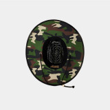 Richardson 828 Camo Lined Waterman, Custom Leather Patch Hat Richardson 828 Camo Lined Waterman, Custom Leather Patch Hat