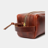 The 1945 Heritage Dopp Kit | Full-Grain Leather & RIRI Hardware