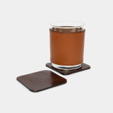 The Heritage Leather Coaster Set (Set of 2)