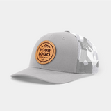 Richardson 112PM Trucker, Custom Leather Patch Hat
