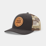 Richardson 112PM Trucker, Custom Leather Patch Hat