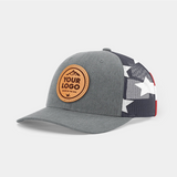 Richardson 112PM Trucker, Custom Leather Patch Hat