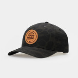 Richardson 312P Twill Cap, Custom Leather Patch Hat