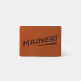 Custom Leather Patch, Debossed (24 Piece Minimum)