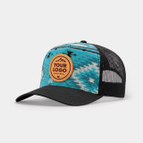 Legacy Roadie Cap, Custom Leather Patch Hat