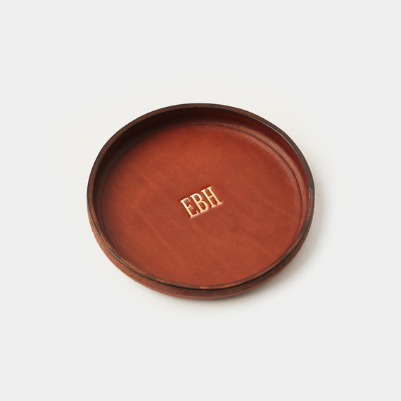 Leather Wet Mold Tray - Personalized
