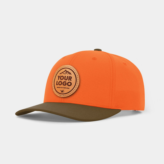 Richardson 880 Blaze, Custom Leather Patch Hat