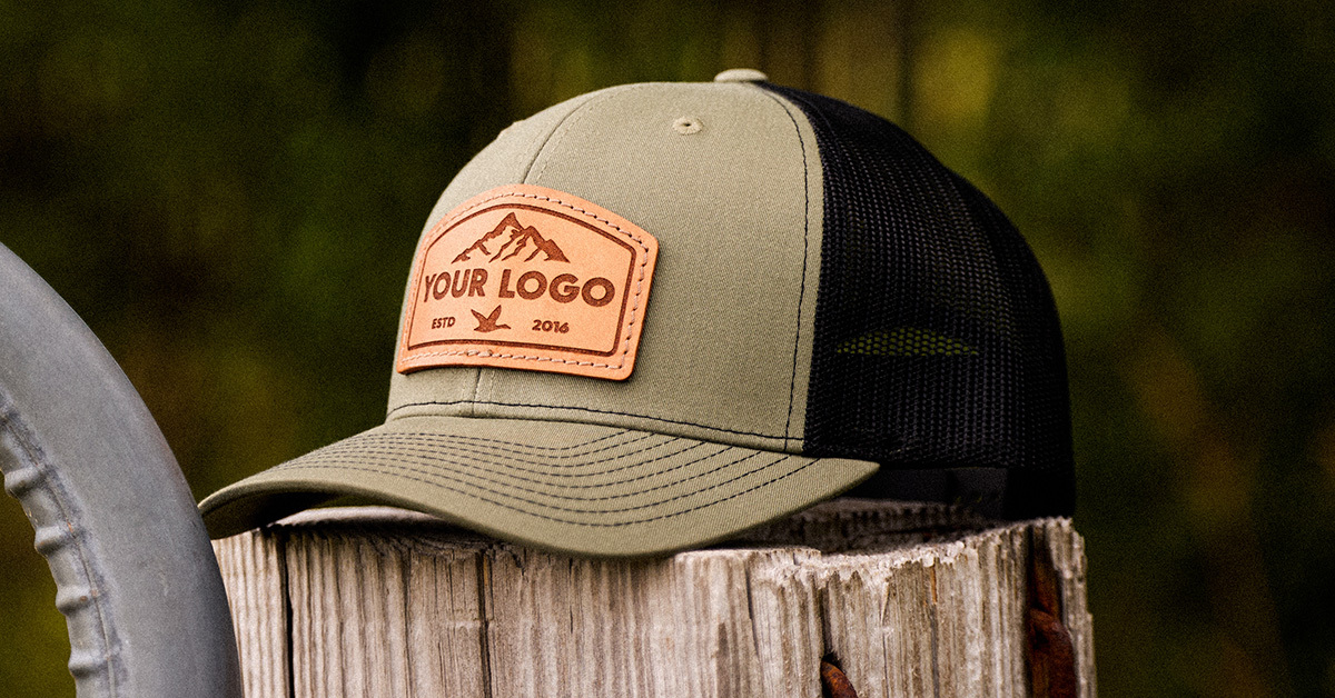 Custom Leather Patch Hats Quote