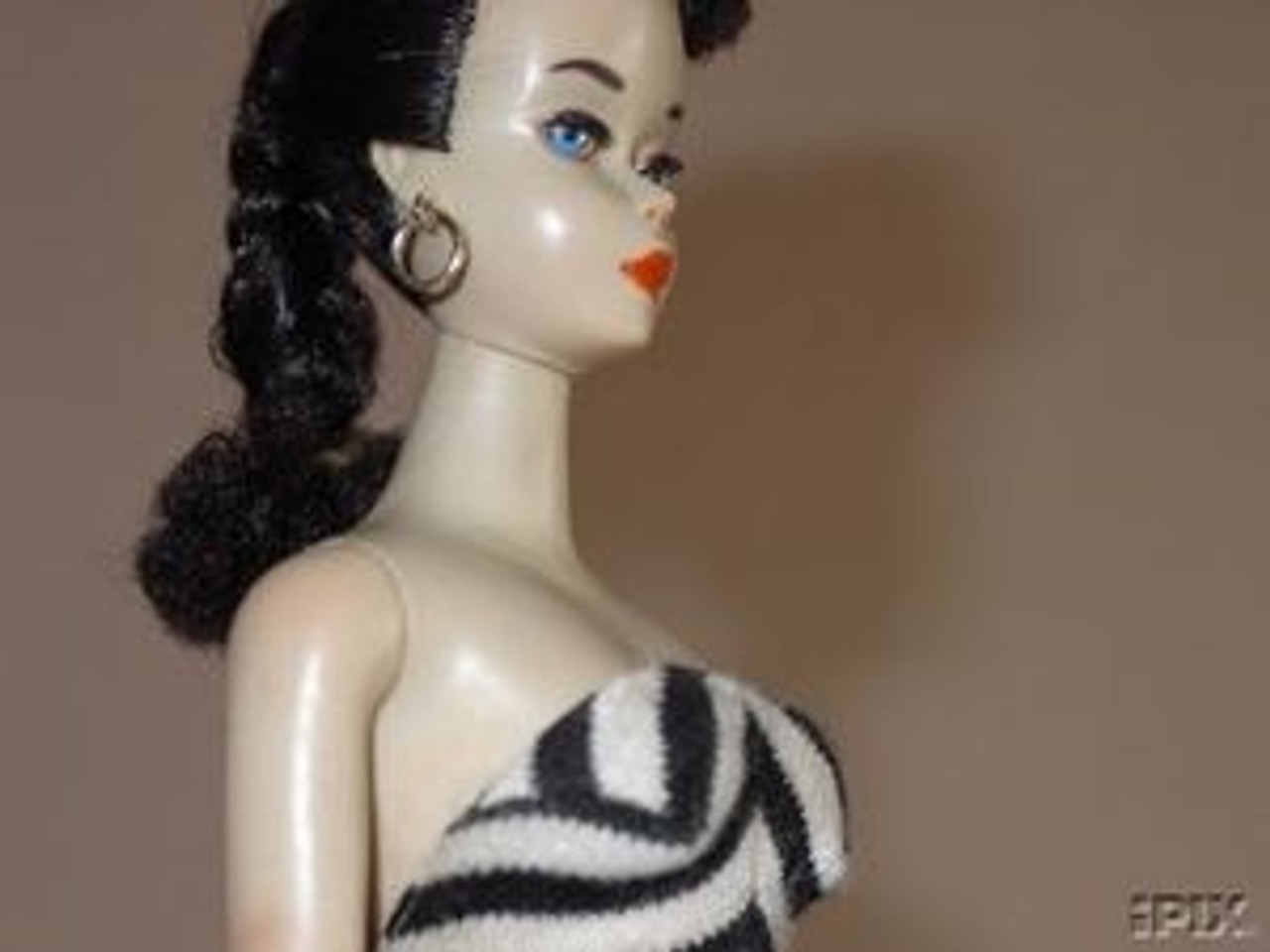 Original Brunette 15 KatSilk Saran Doll Hair
