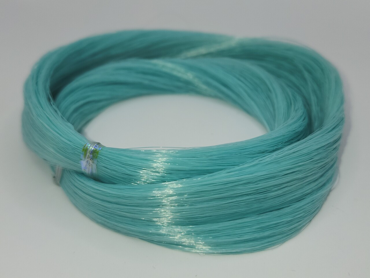 Sky Blue 35 KatSilk Saran Doll Hair