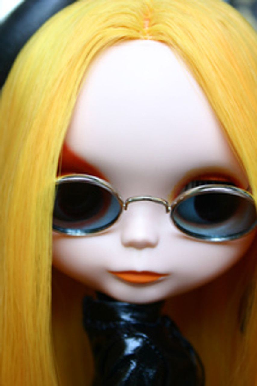 Taxi Yellow 61 KatSilk Saran Doll Hair