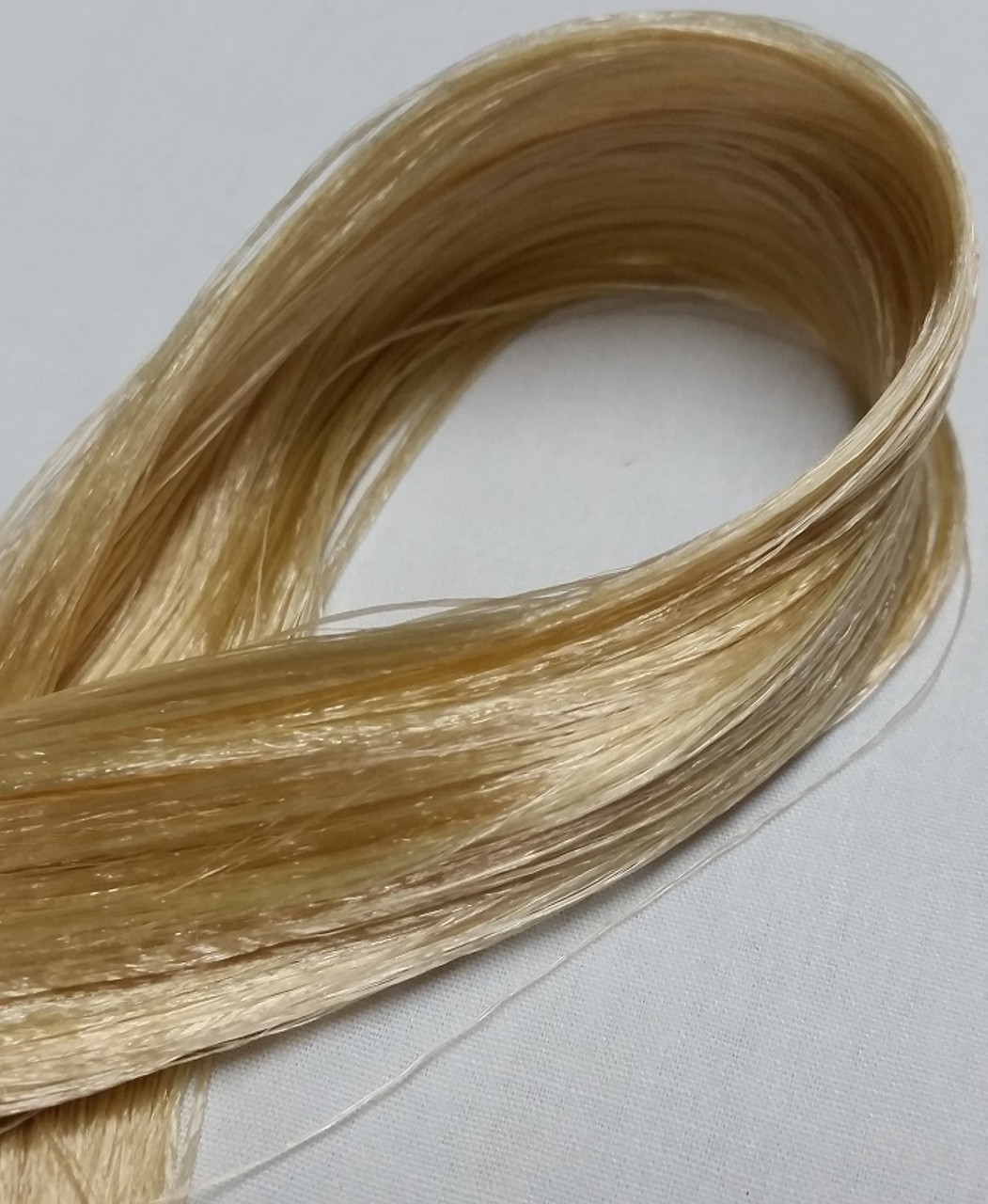 Light Blond Chatty 64 KatSilk Saran Doll Hair