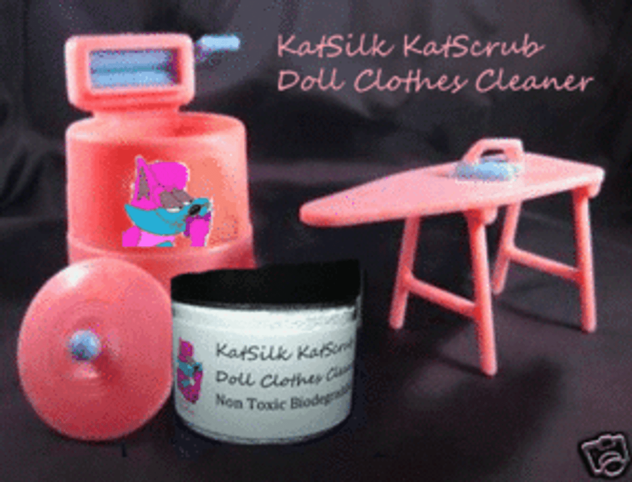 KatScrub Doll Clothes Cleaner