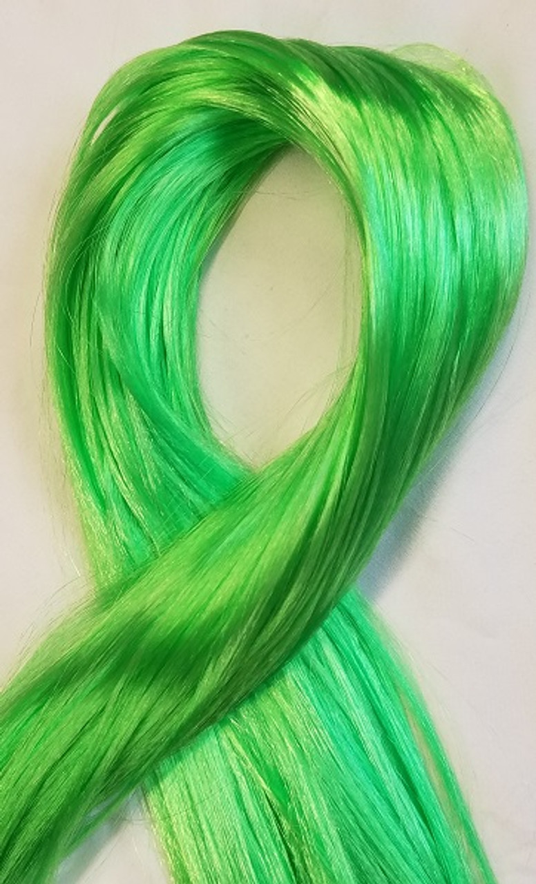 KatSilk Nylon Green 2 Doll Hair 801