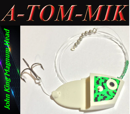 Custom John King Magnum "Froggy Glow" Rigged