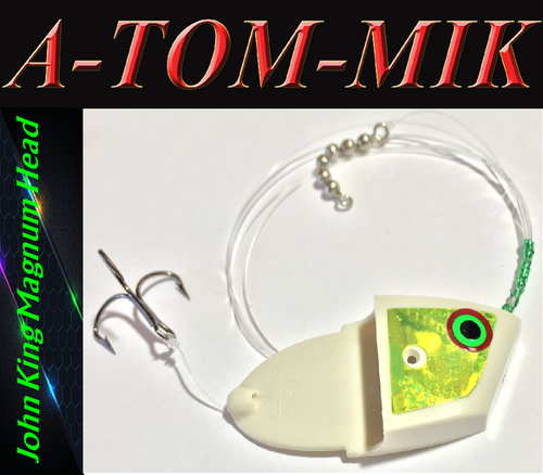 Custom John King Magnum "Glow Dew" Rigged