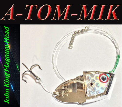 Custom John King Magnum "Chrome Scale" Rigged