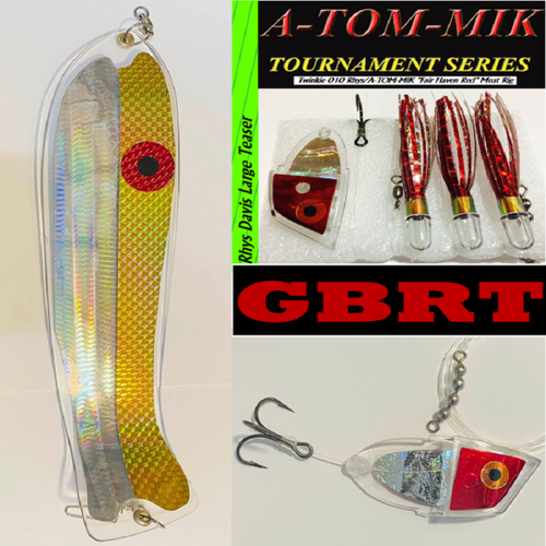13" Slasher/A-TOM-MIK Combo's Golden Boy/GBRT Meat Rig (3 pcs)