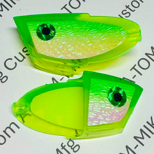 Custom King Size Chart. w/Green (2pk)