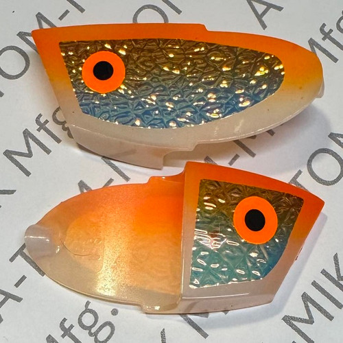 Custom King Size UV Atommik Hot Orange