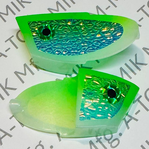 Custom King Size UV Atommik Hot Green/Chart