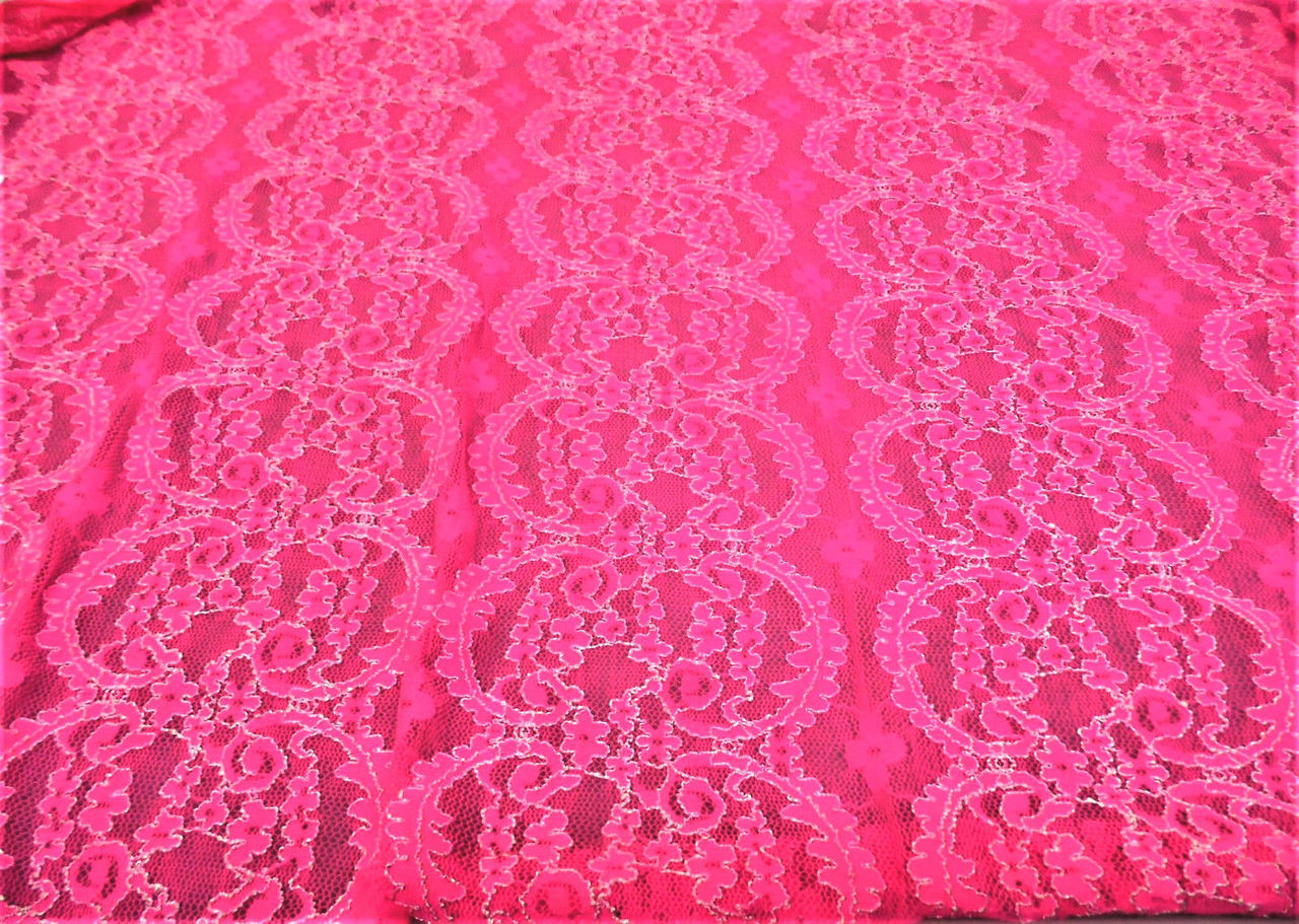 neon lace fabric