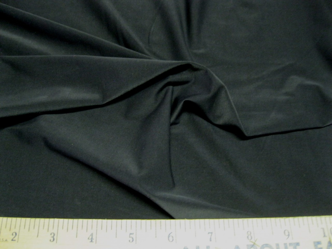 Discount Fabric Polyester Spandex 4 Way Stretch Navy LY951