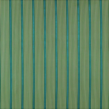 Fabric Robert Allen Beacon Hill Kelly Stripe Emerald 100% Silk Drapery *J17