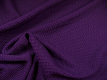 Bullet Textured Liverpool Fabric 4 way Stretch Eggplant Purple X62 Bullet Textured Liverpool Fabric 4 way Stretch Eggplant Purple X62