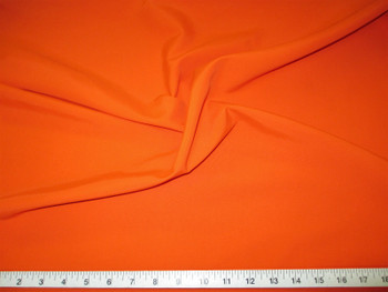 Discount Fabric 2 Ply 100% Nylon Taslan Water Repellent Orange KK41 Discount Fabric 2 Ply 100% Nylon Taslan Water Repellent Orange KK41
