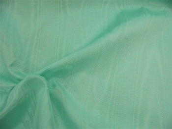 Discount Fabric Moire` Bengaline Faille Mint Green SS33 Discount Fabric Moire` Bengaline Faille Mint Green SS33