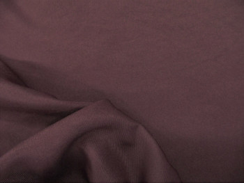 Gabardine 60 inch Woven Polyester Apparel Fabric Burgundy FF35