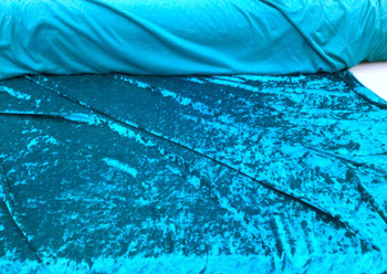 Stretch Velvet Spandex Fabric Apparel Jade Green G404 Stretch Velvet Spandex Fabric Apparel Jade Green G404