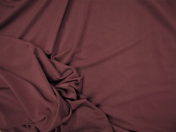 Fabric Light Weight Polyester Spandex 4 way Stretch Burgundy D402 Fabric Light Weight Polyester Spandex 4 way Stretch Burgundy D402