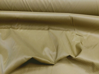 Discount Fabric Ripstop Rip Stop Nylon Water Resistant Coyote Brown RS20
