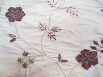 NEW Lord Frederick Novelty Embroidered Floral Drapery and
