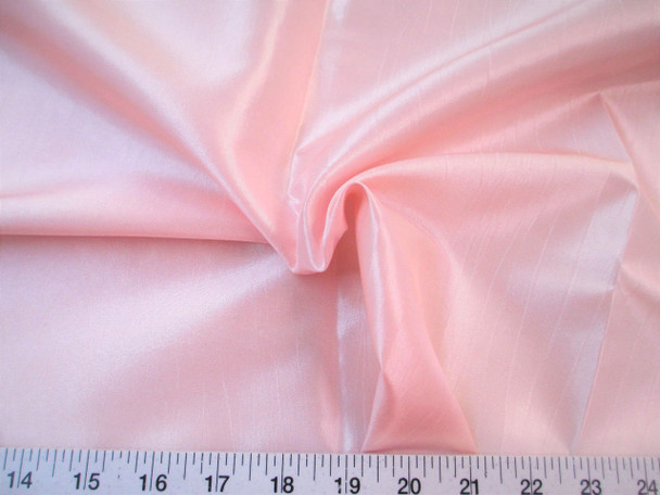 Discount Fabric Two Tone Iridescent Apparel Taffeta Blush Pink Taf08