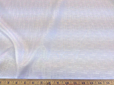 Upholstery Drapery Linen Look Wild Rice Pattern White - Discount ...