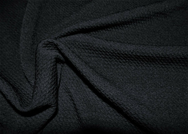 BULLET Dark Gray II | Liverpool | Stretch Fabric | Spandex | Solid Fabric |  Textured fabric |liverpool fabric | poly spandex