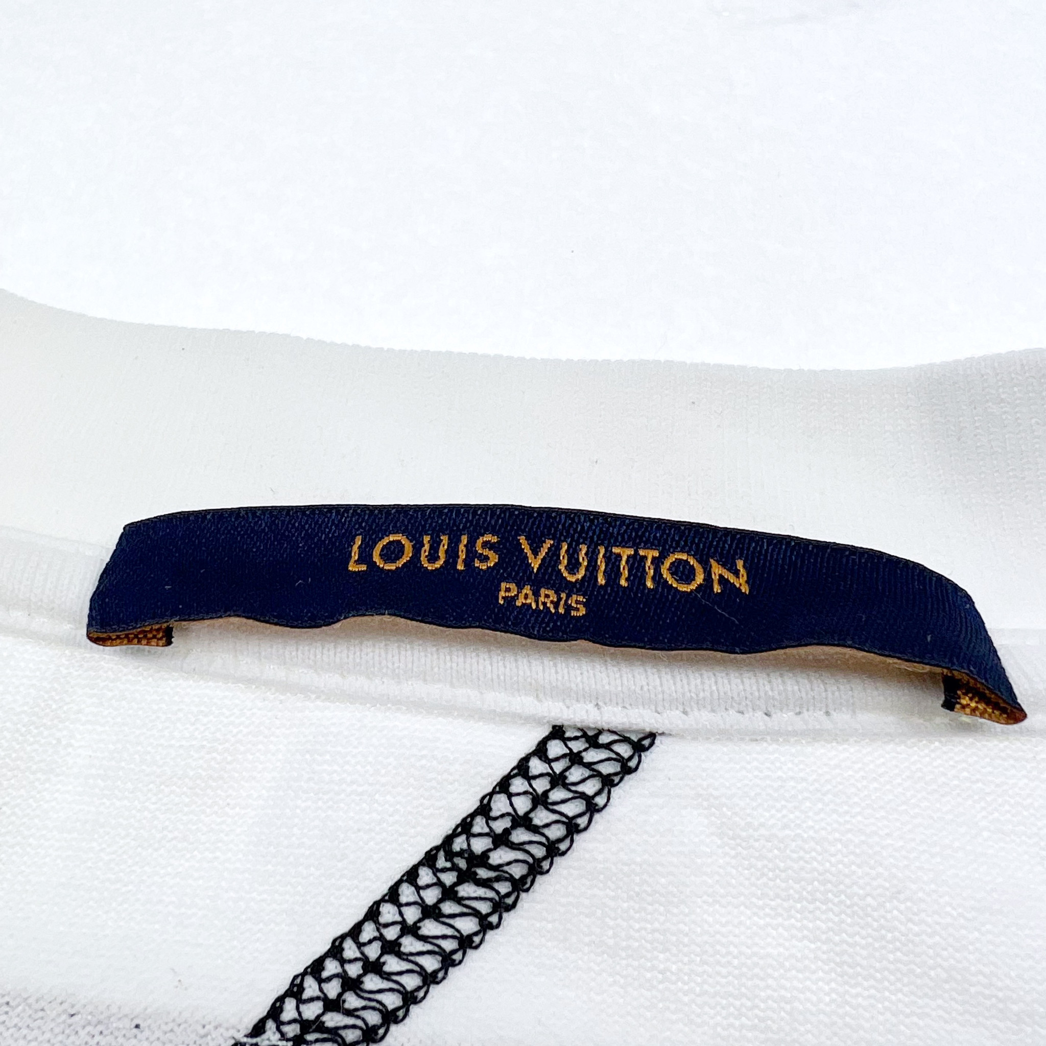 Louis Vuitton Louis Vuitton x NBA Embroidered T Shirt