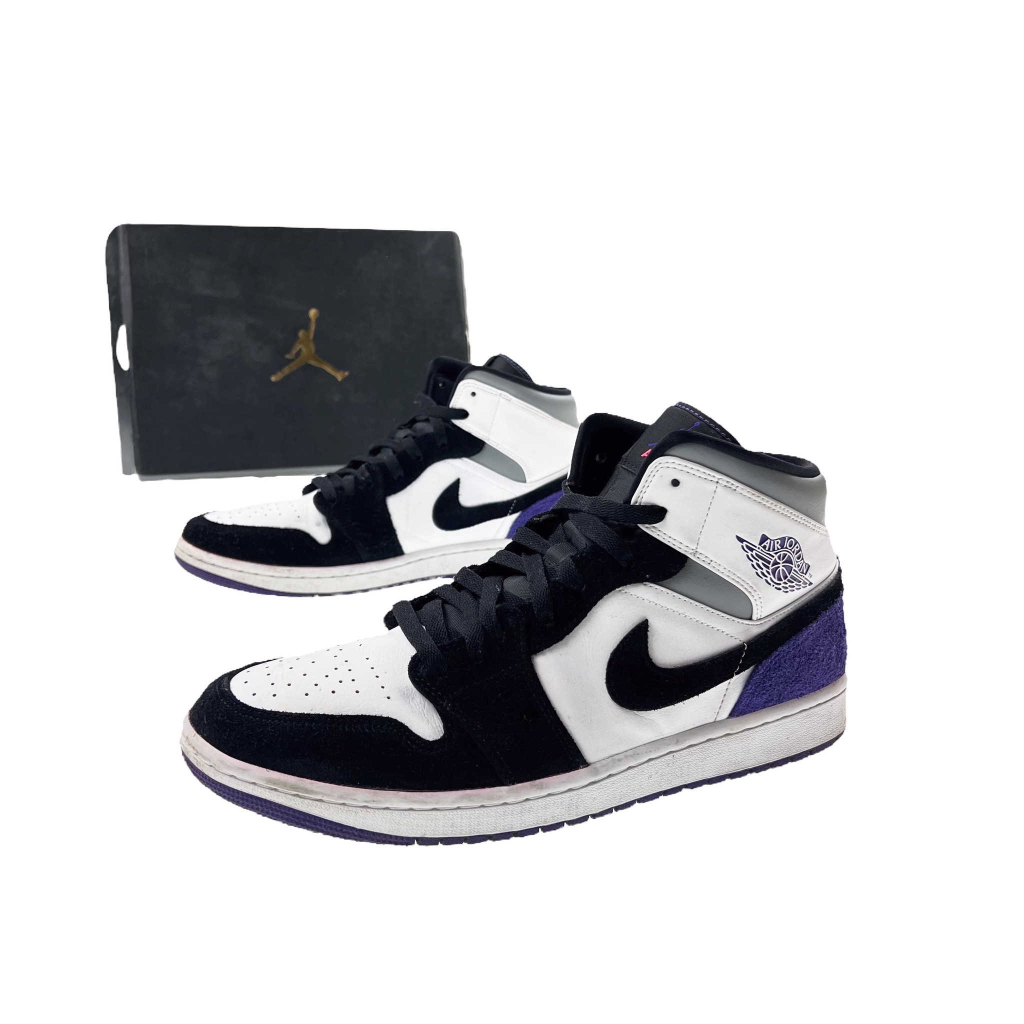 Nike Air Jordan 1 Mid Purple - Oliver's Archive
