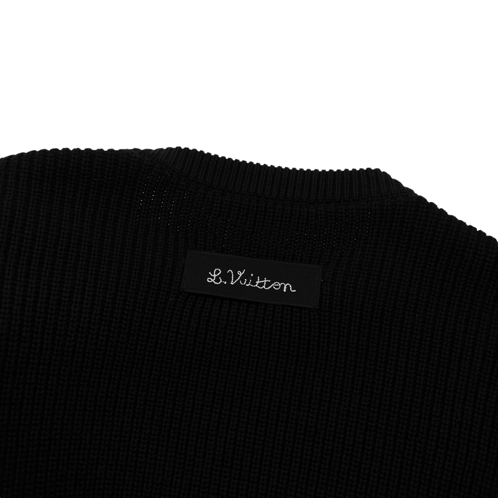 Louis Vuitton Teddy Bear Black Sweater - Oliver's Archive