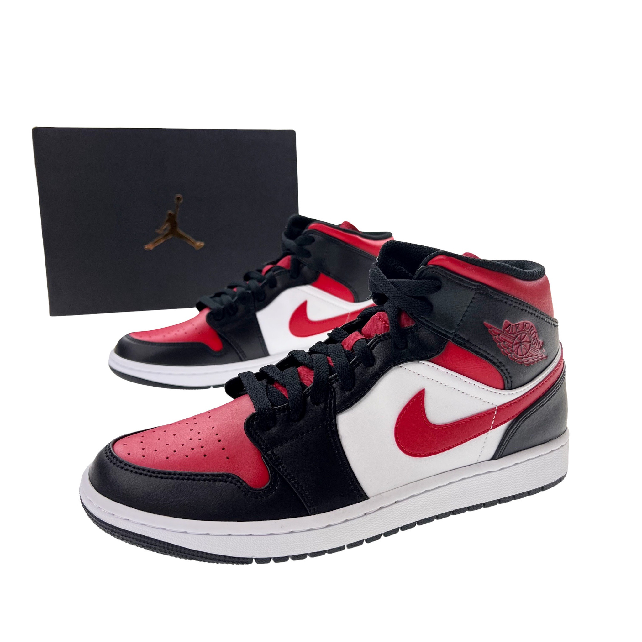 nike air jordans black red