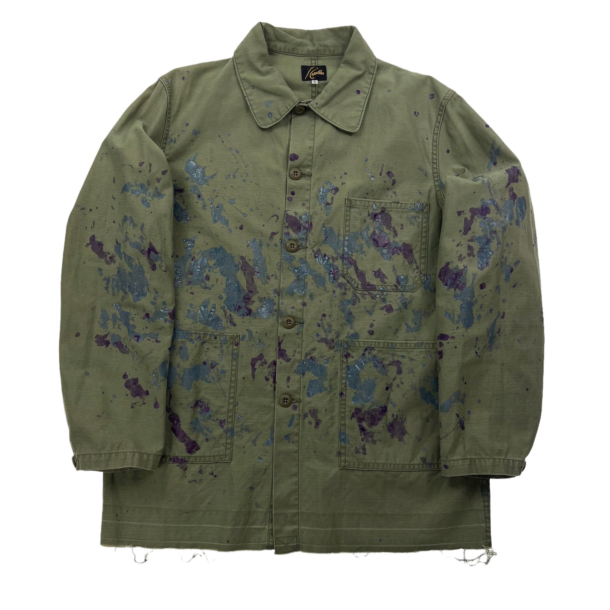 ジャケット・アウター UNION NEEDLES D.N. Coverall Jacket Olive Needles x Union D.N Coverall Jacket Olive メンズ - FW22 - JP