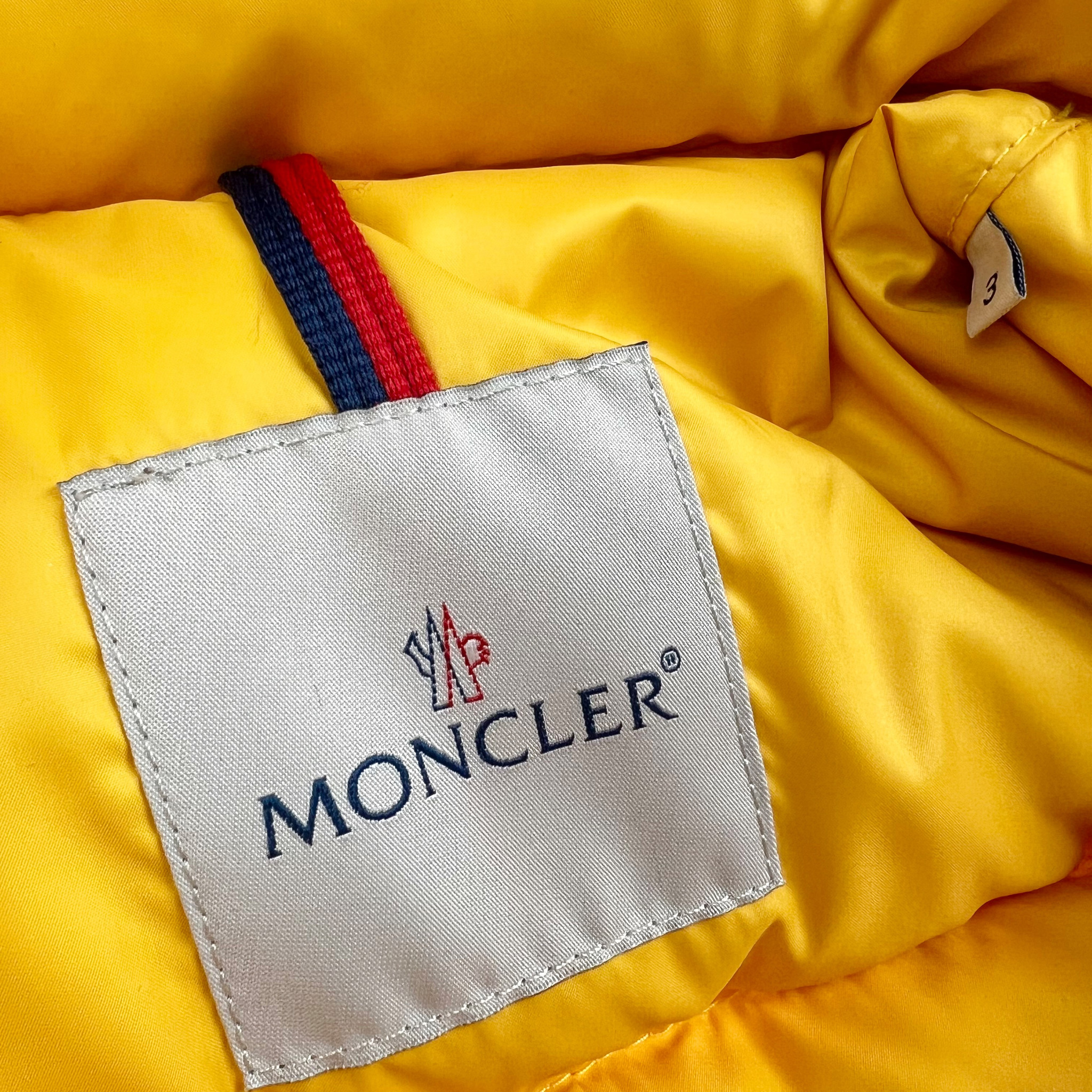 Moncler Yellow Venice Puffer Jacket - Oliver's Archive