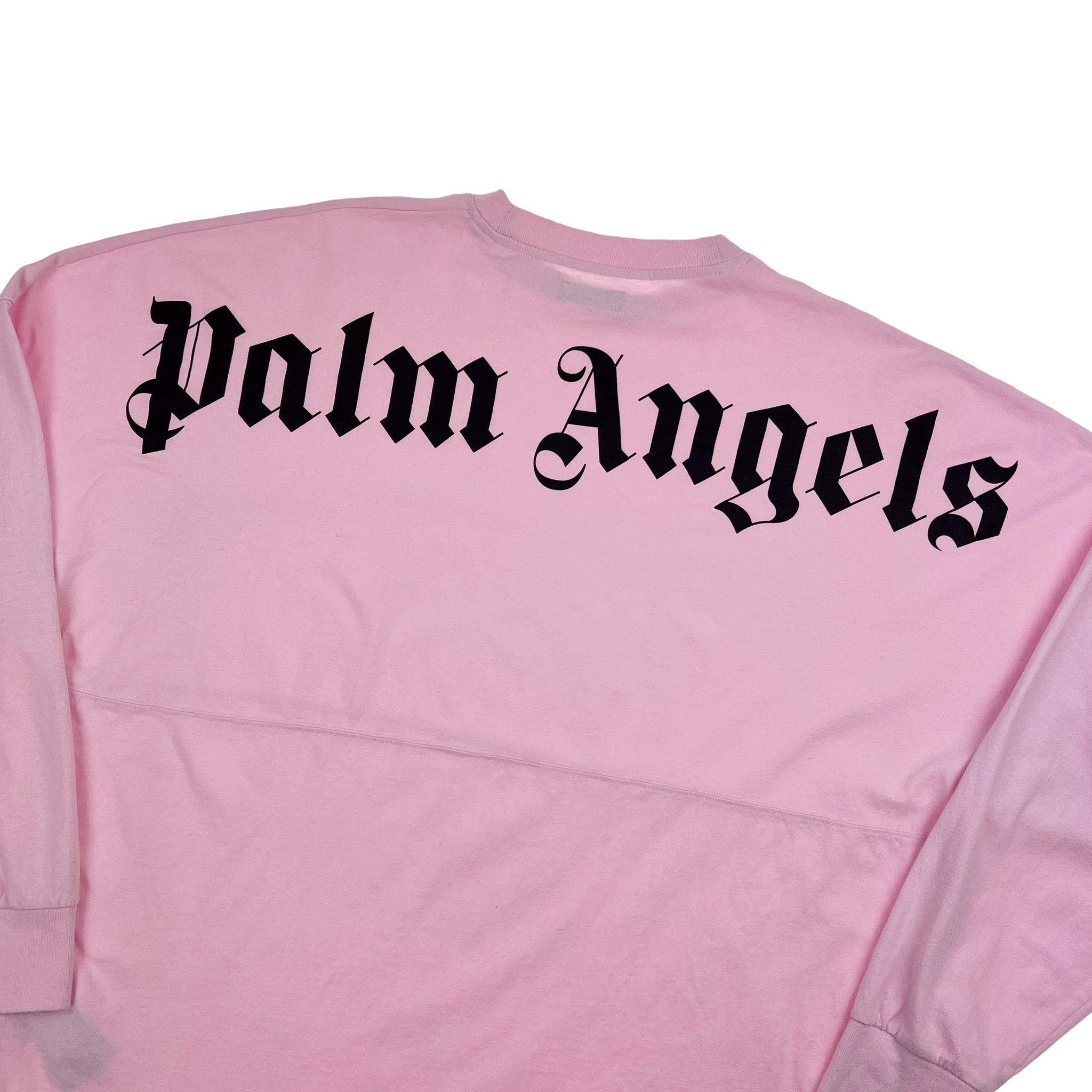 Palm Angels Pink Long Sleeve T Shirt - Oliver's Archive